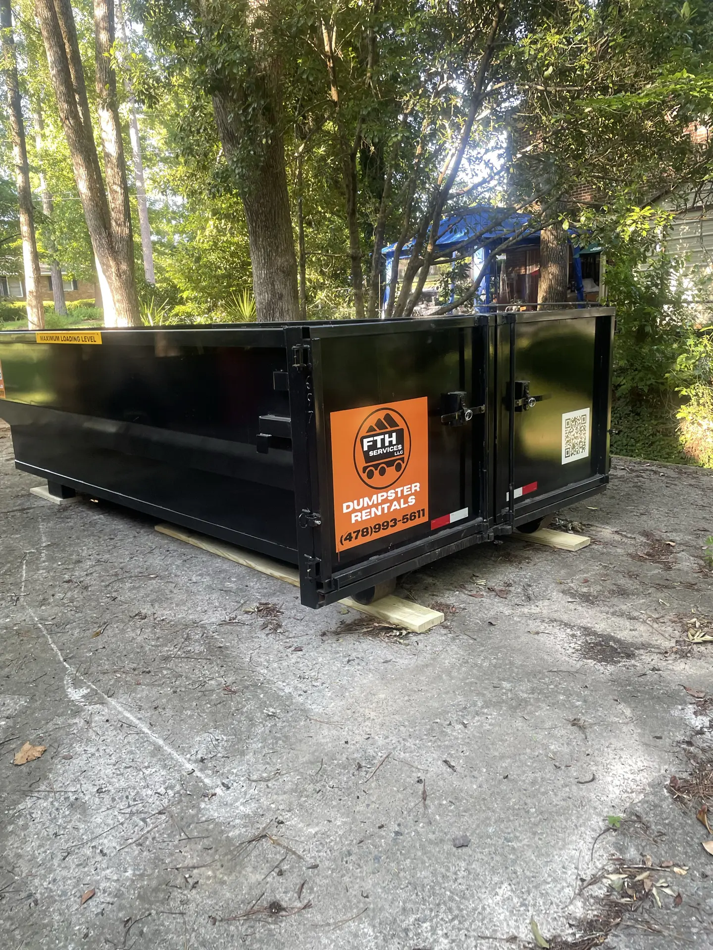FTH Services roll off dumpster rental image for Dumpster Rental Services