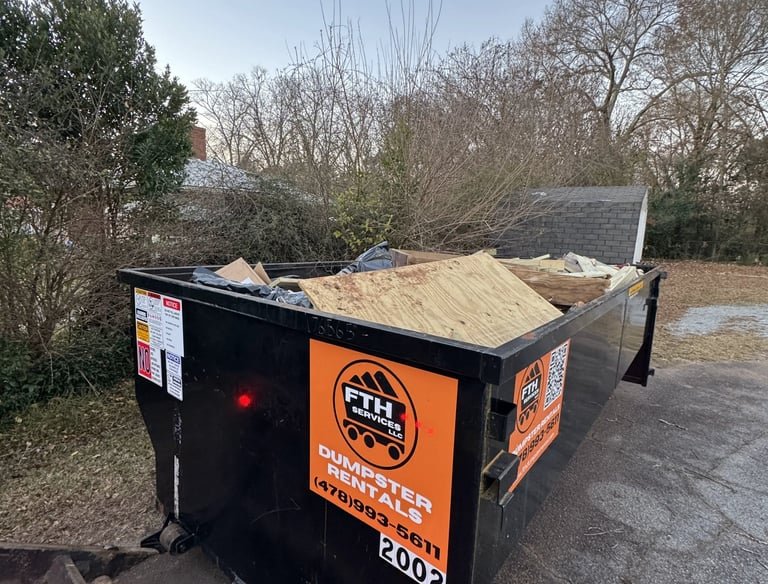 Estate Cleanout Dumpster Rental