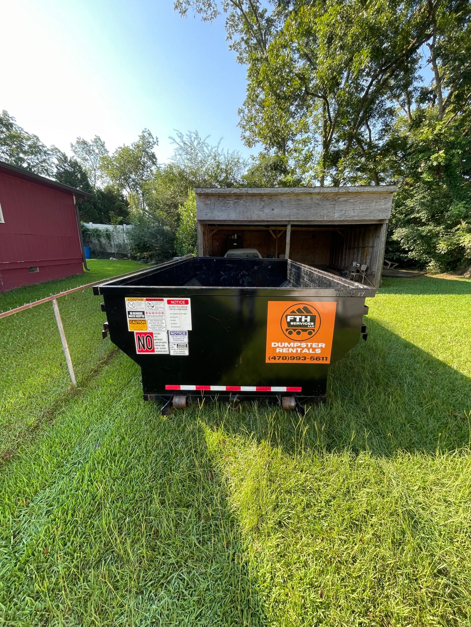 12 Yard Dumpster