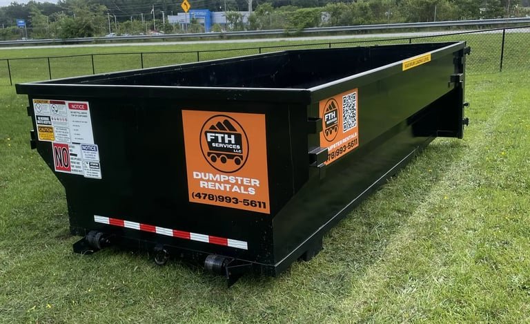 Yard Debris Dumpster Rental